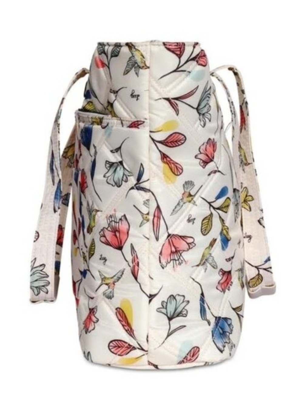 Lug Floral Print Tote Bag - Pink Multi 0035 - Picture 9 of 11